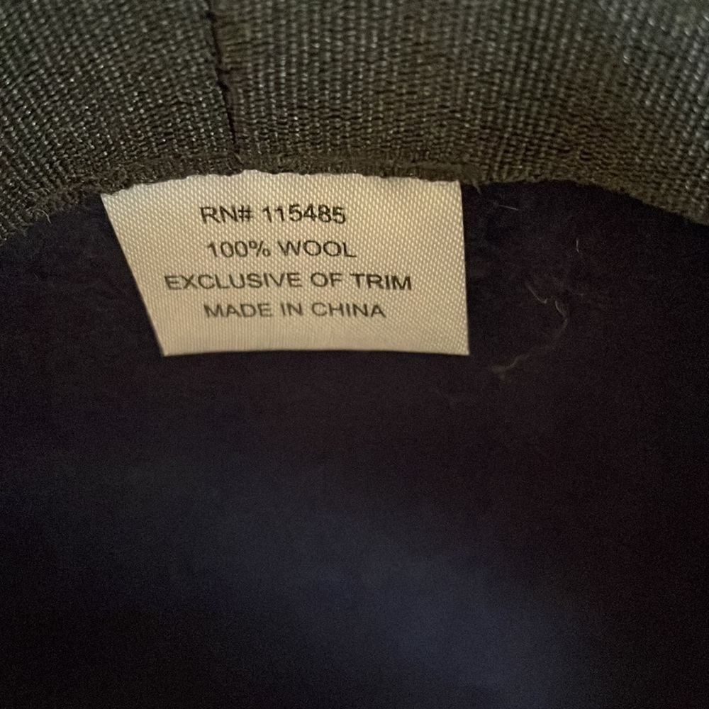 Blue wool hat - Picture 4 of 4